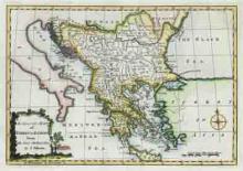 Χάρτης Ελλάδος 1773