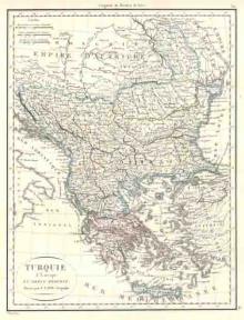 Χάρτης Βαλκανίων 1985